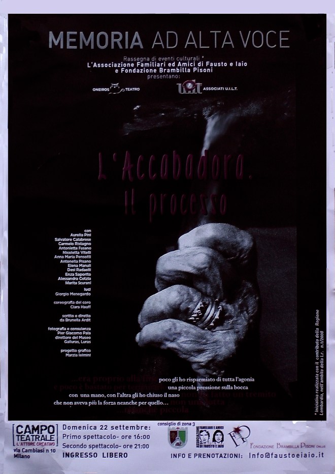 MEMORIA AD ALTA VOCE