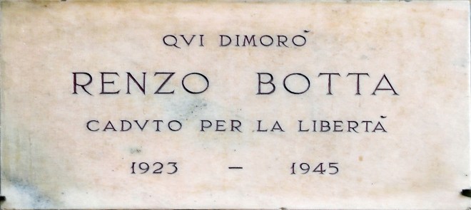 BOTTA RENZO viale Montenero 42