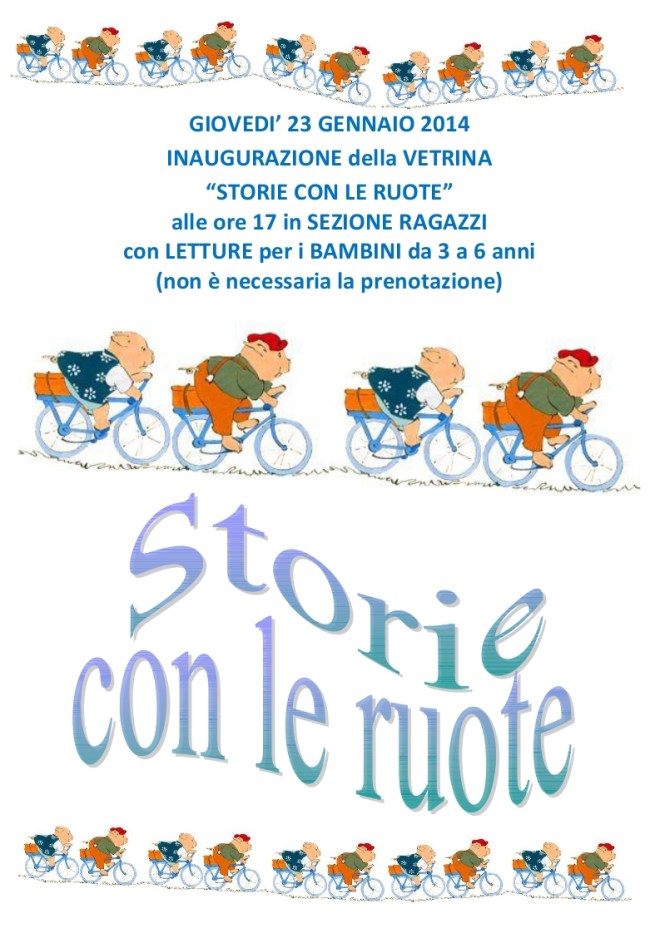 STORIE CON LE RUOTE - VOLANTINO