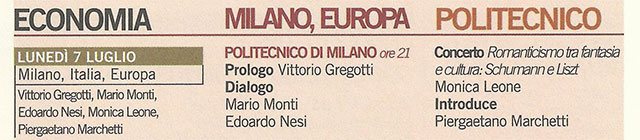 MILANESIANA-POLITECNICO