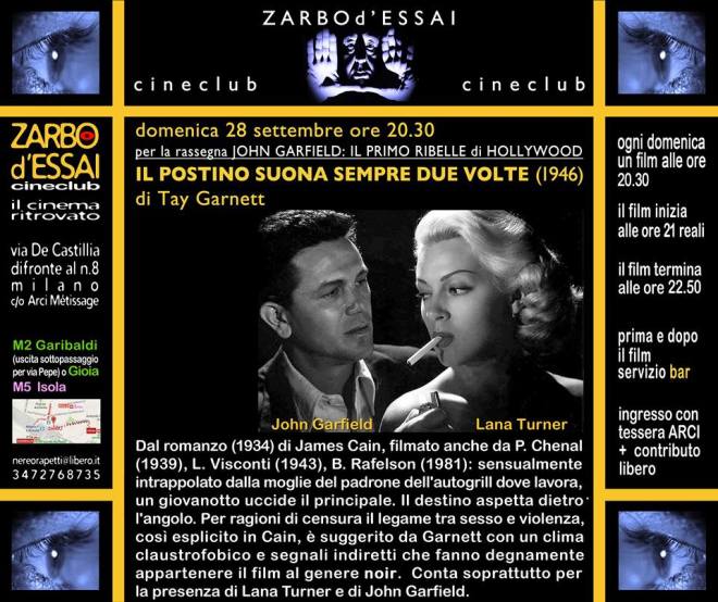 Il postino suona sempre due volte