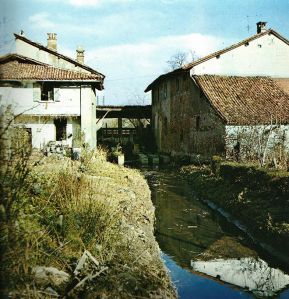 Mulino Torrette di Destra e di Sinistra i due fabbricati posti ai lati della roggia Molina.